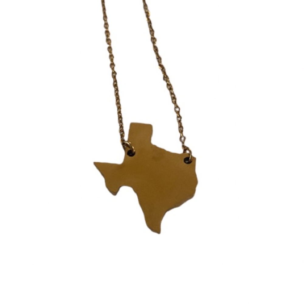 Texas Gold Necklace Dainty